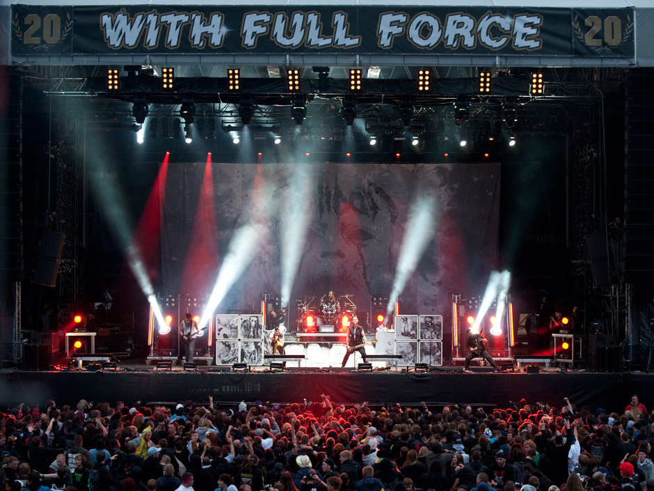 Caliban live, With Full Force 2013