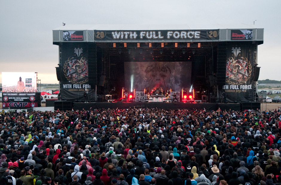 Caliban live, With Full Force 2013