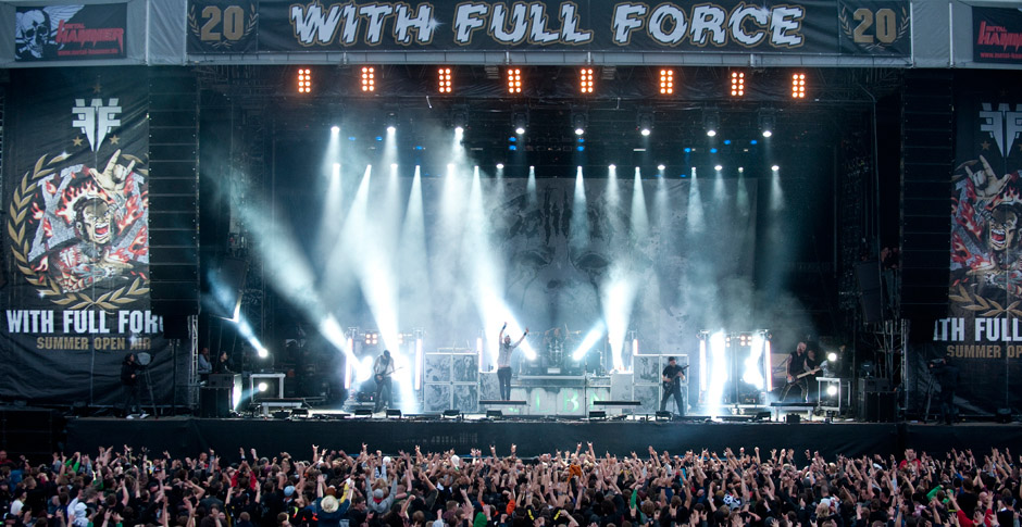 Caliban live, With Full Force 2013