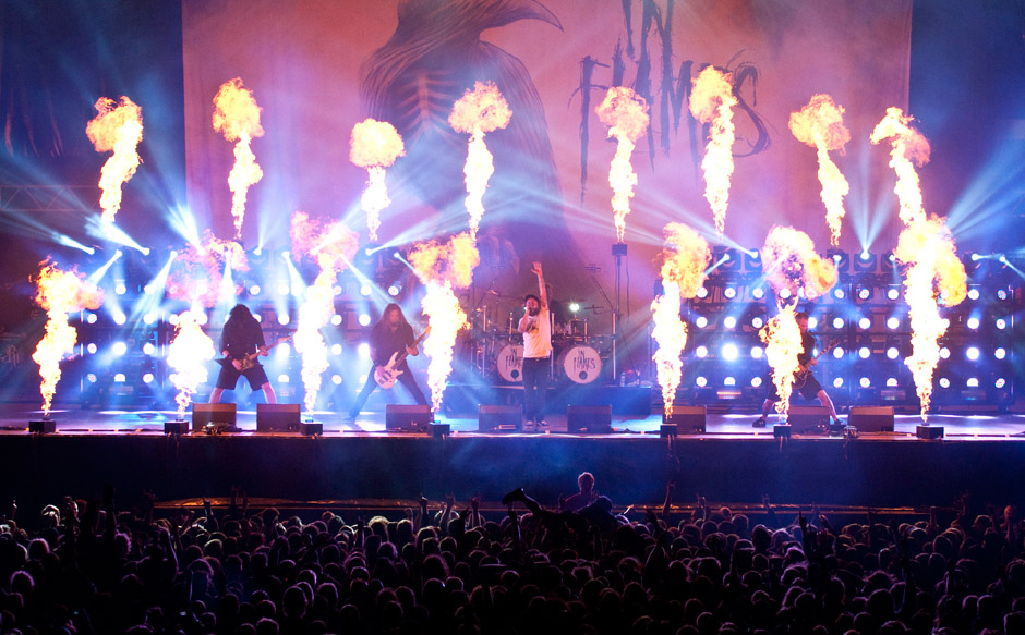 In Flames live, With Full Force 2013