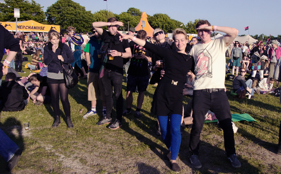 Fans beim Roskilde Festival 2013