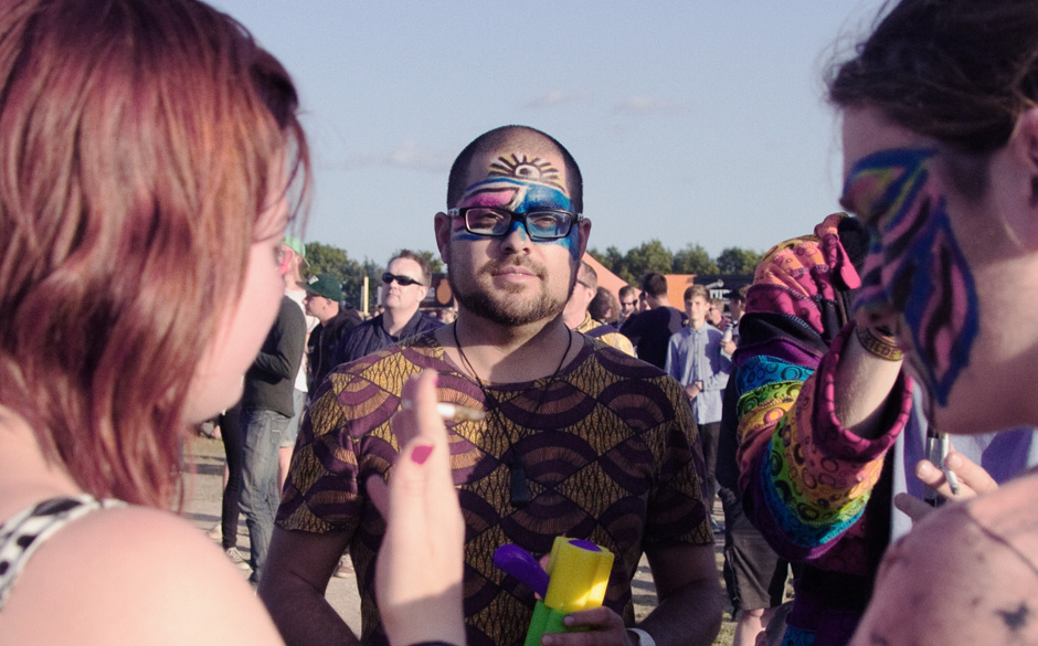 Fans beim Roskilde Festival 2013