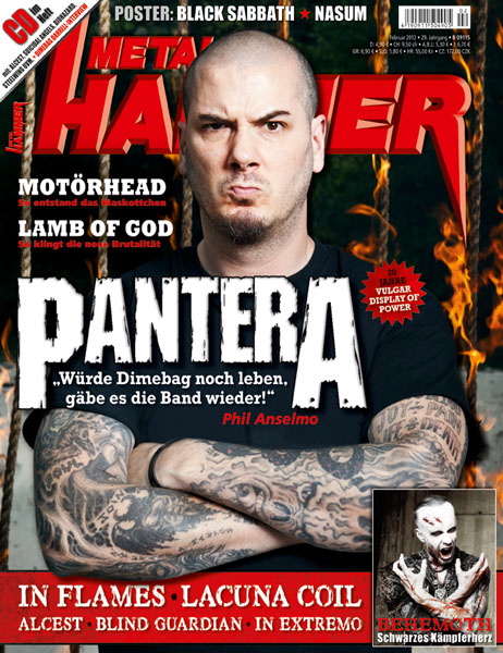 METAL HAMMER Titelbild 02/2012