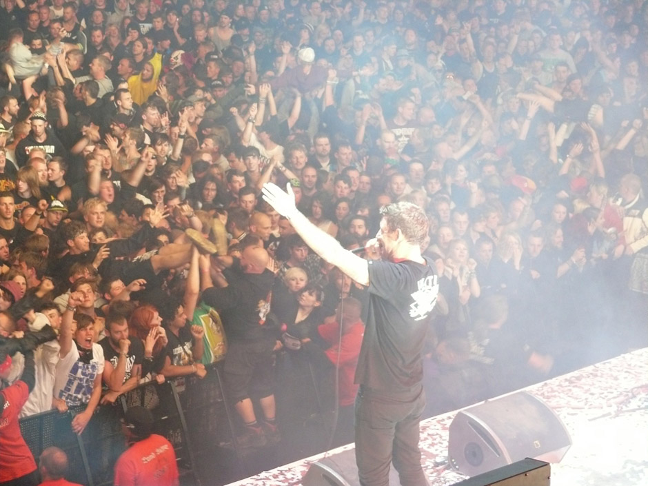 Parkway Drive live, With Full Force 2013