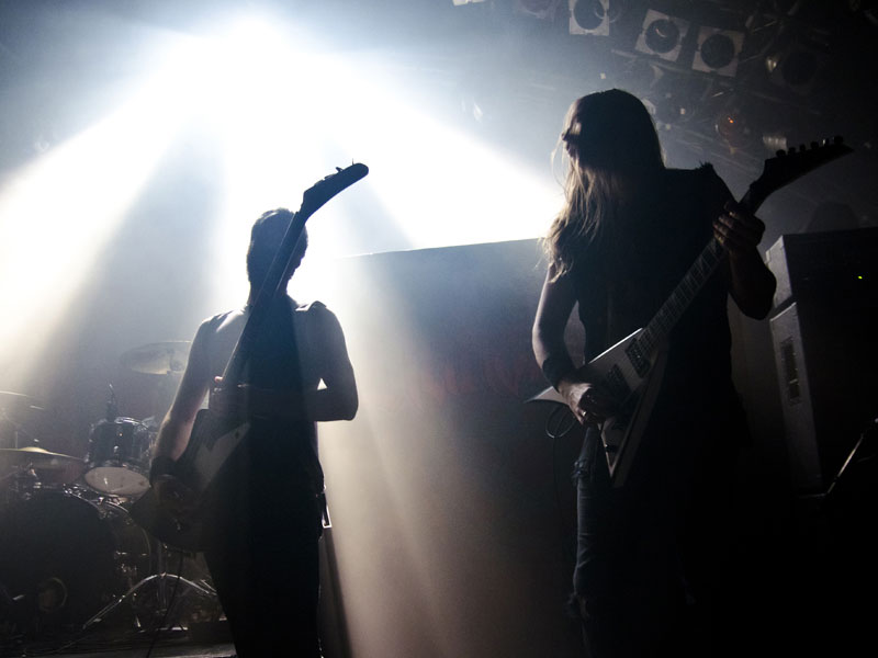 Huntress live, 24.10.2012, Hamburg