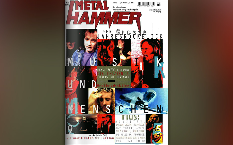 James Hetfield auf dem METAL HAMMER-Cover