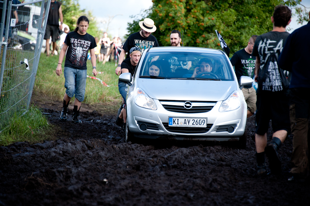 Wacken Open Air 2013 am Mittwoch