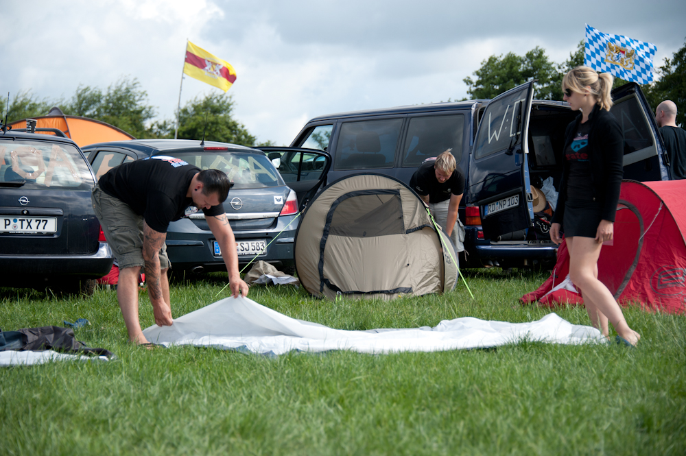 Wacken Open Air 2013 am Mittwoch