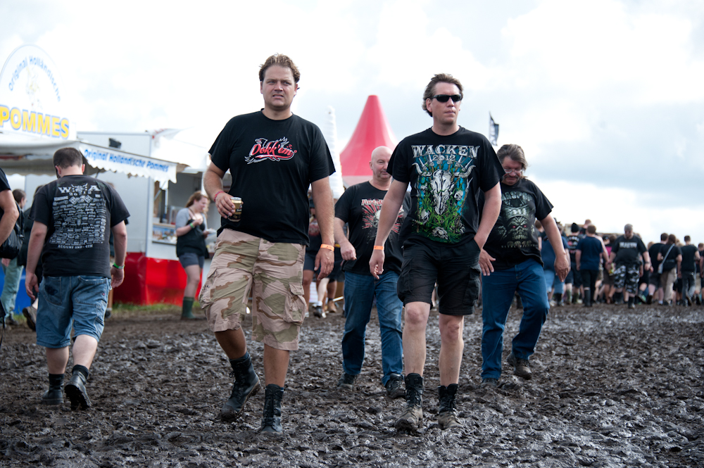 Wacken Open Air 2013 am Mittwoch