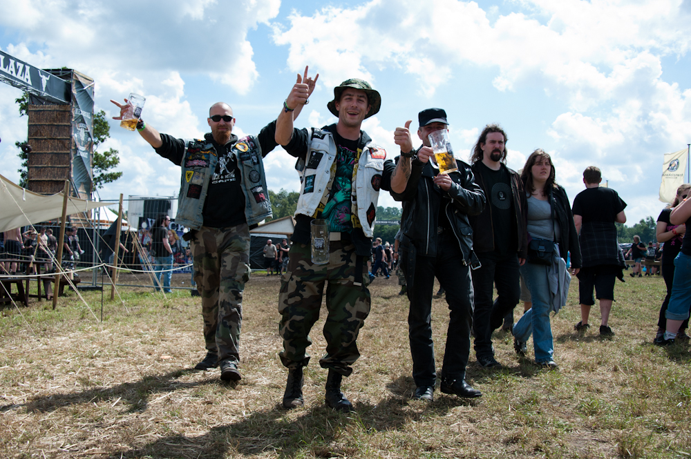 Wacken Open Air 2013 am Mittwoch