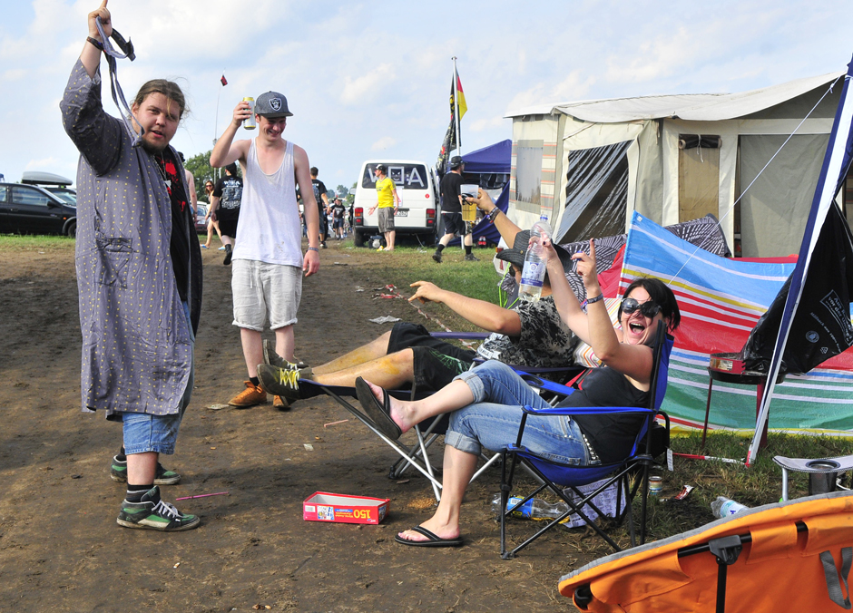 Wacken Open Air 2013 - Fans und Atmo am Donnerstag