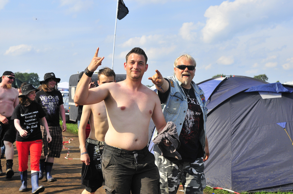 Wacken Open Air 2013 - Fans und Atmo am Donnerstag