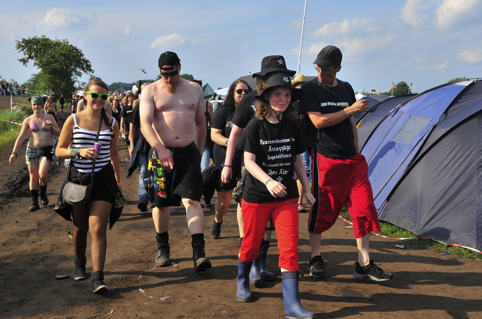 Wacken Open Air 2013 - Fans und Atmo am Donnerstag