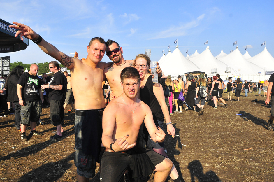 Wacken Open Air 2013 - Fans und Atmo am Donnerstag