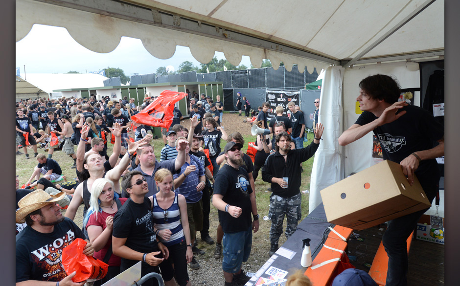 Wacken 2013 - Backstage und Crew