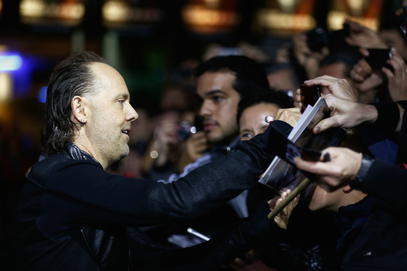 Bei der Premiere von Metallicas ‘Through The Never’ in Berlin, 12.09.2013