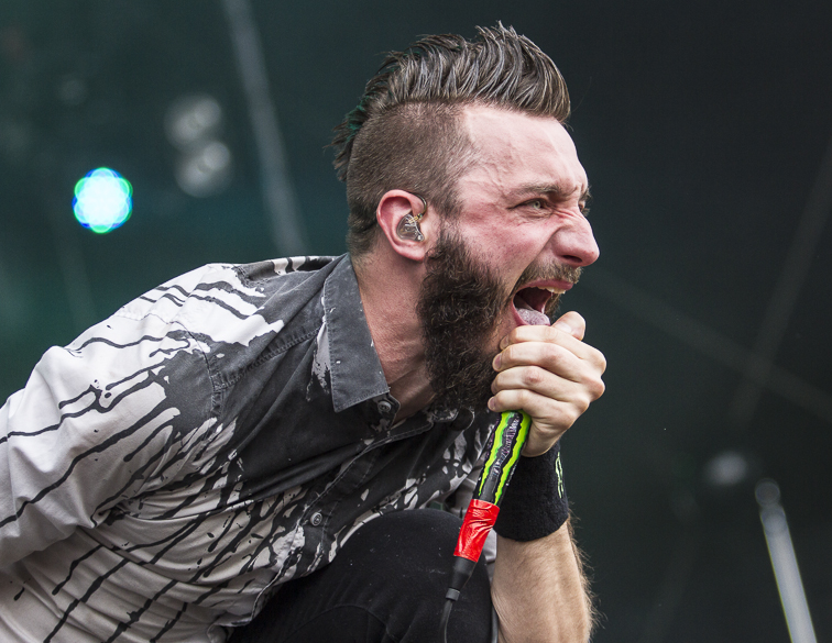 Caliban live, Elbriot Festival 2013