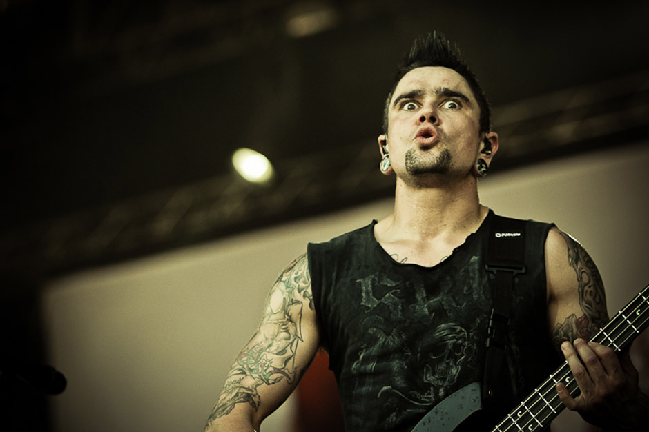 Bullet For My Valentine live, Nova Rock 2013