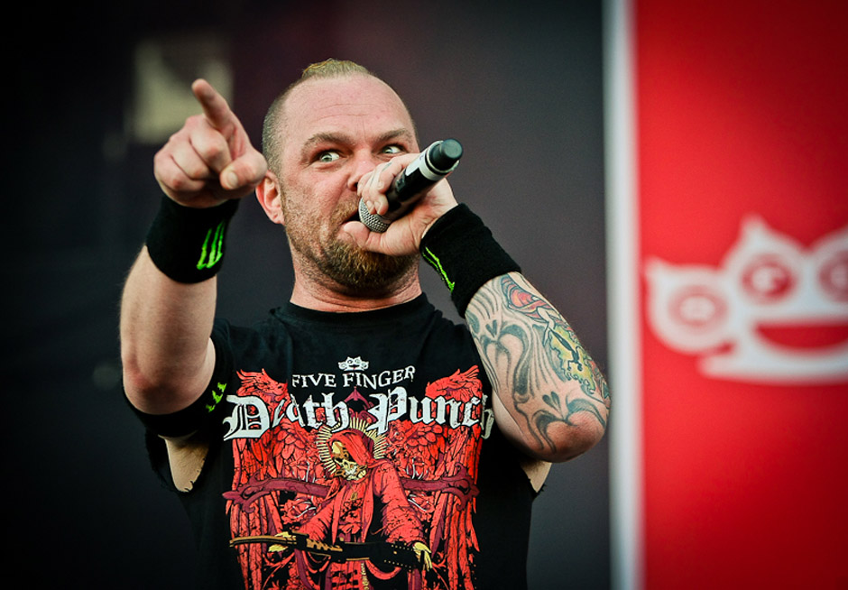 Five FInger Death Punch live, Nova Rock 2013