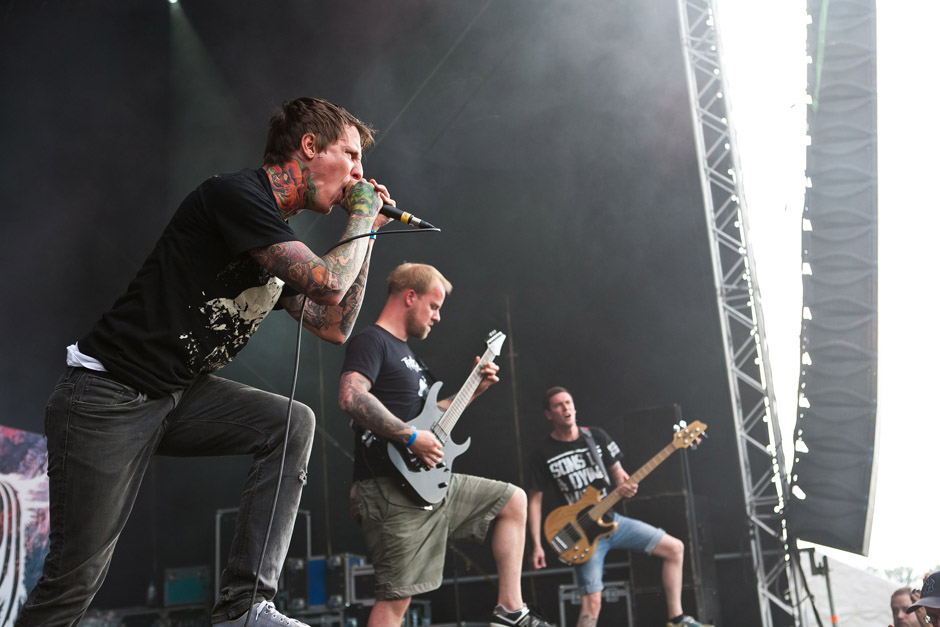 War From A Harlots Mouth live, Extremefest 2012 in Hünxe