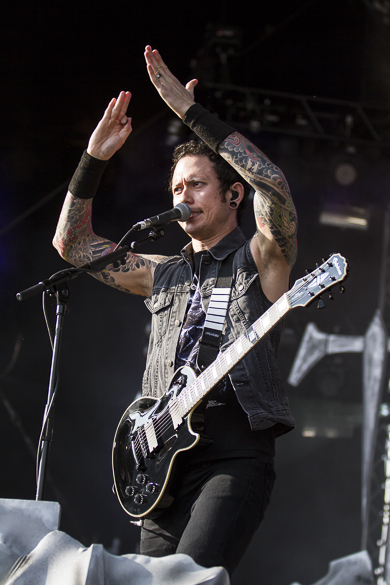 Trivium live, Elbriot Festival 2013