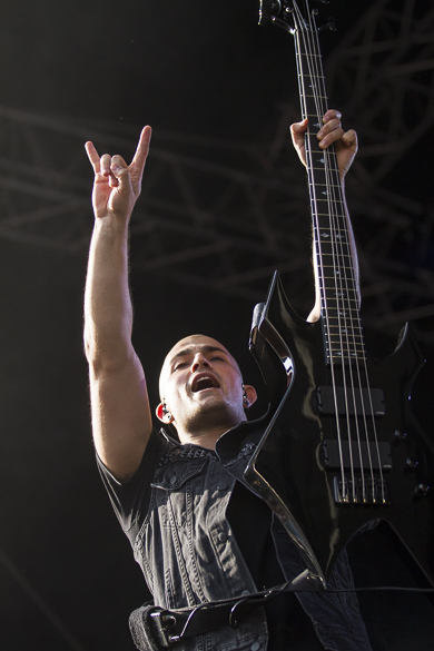 Trivium live, Elbriot Festival 2013