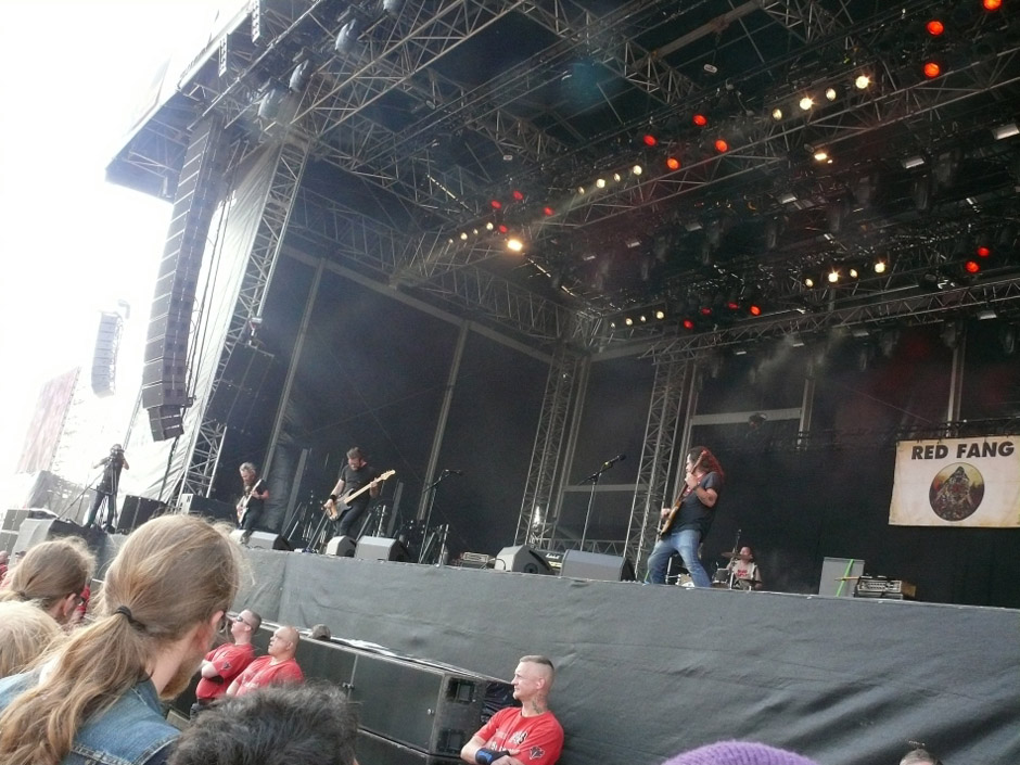 Red Fang live, With Full Force 2013