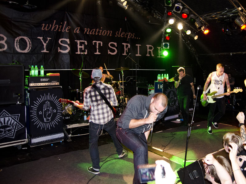 Boysetsfire live, 06.10.2013, Hamburg: Markthalle
