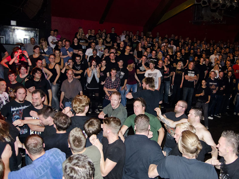 Neaera live, 06.10.2013, Hamburg: Markthalle