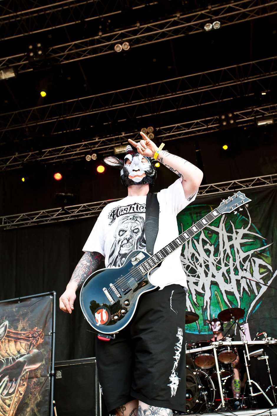 Milking The Goatmachine live, Extremefest 2012 in Hünxe