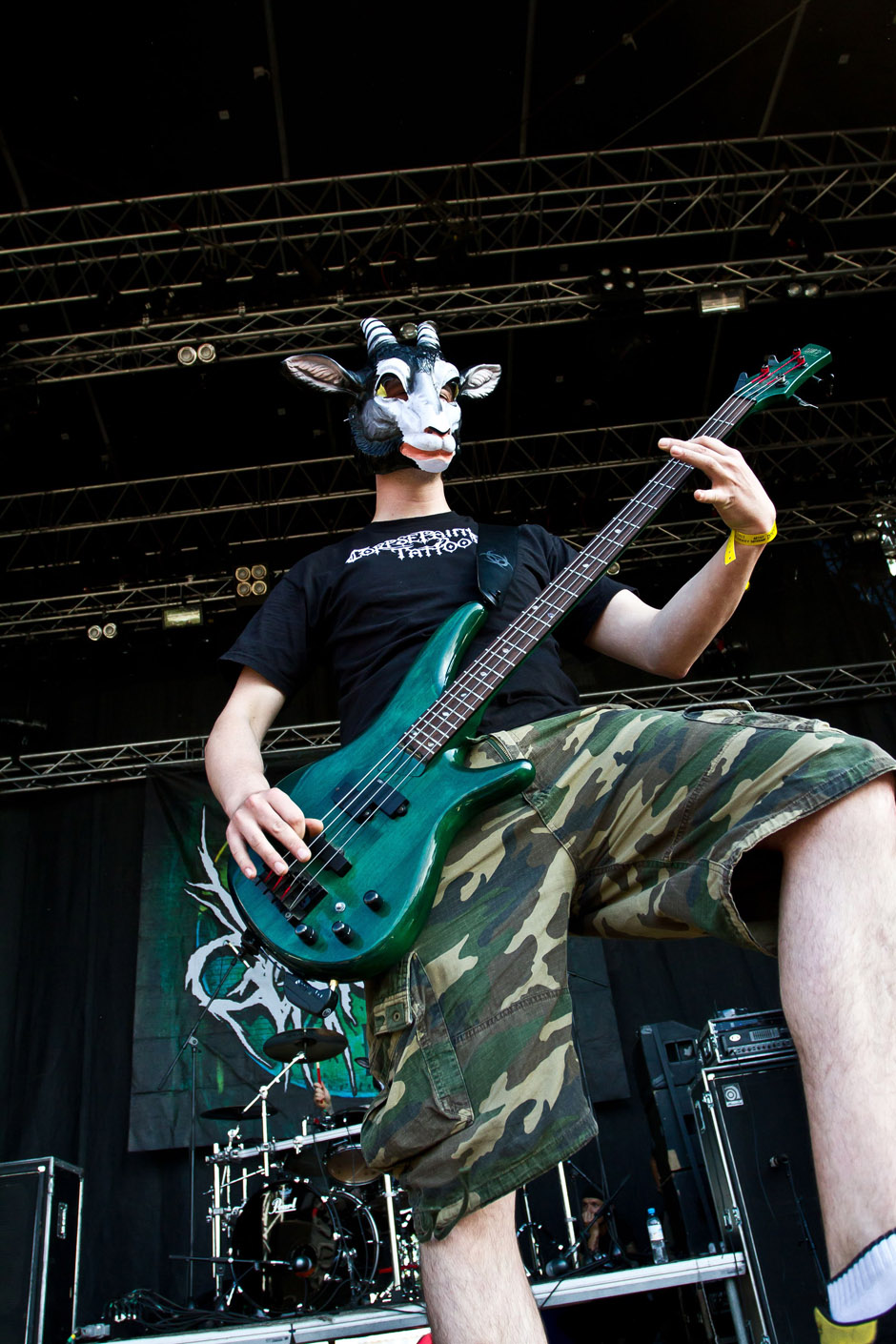 Milking The Goatmachine live, Extremefest 2012 in Hünxe