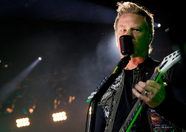 Metallica live bei Rock am Ring 2012