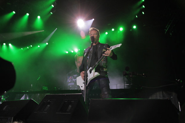 Metallica live bei Rock am Ring 2012