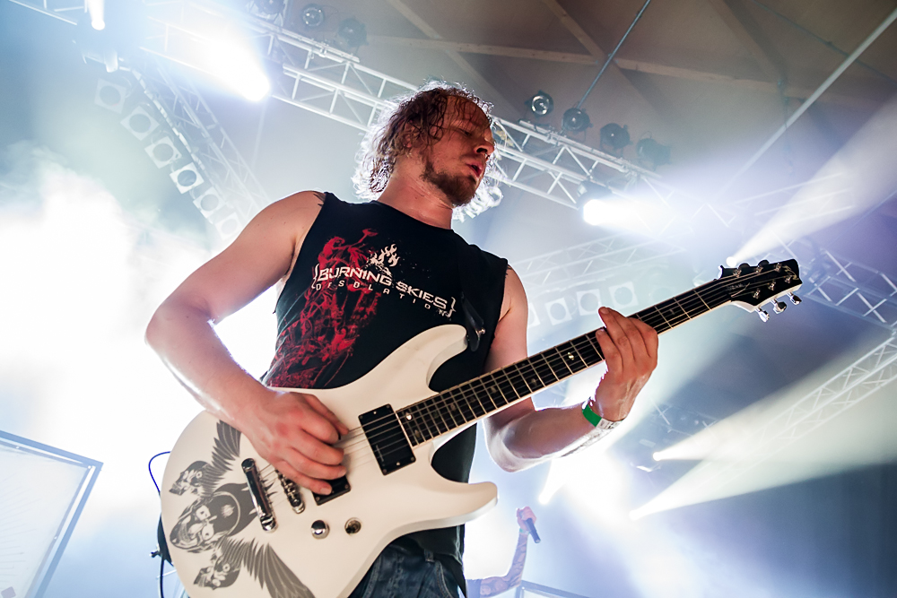 Heaven Shall Burn live, 19.10.2013, Metal Invasion Festival: Straubing