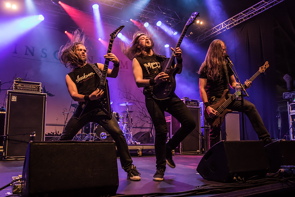 Insomnium live, 18.10.2013, Metal Invasion Festival: Straubing