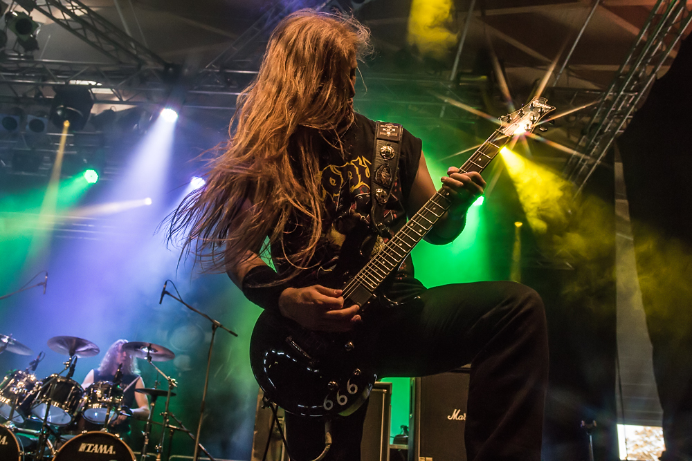 Mpire Of Evil live, 19.10.2013, Metal Invasion Festival: Straubing