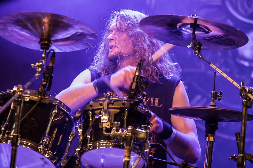 Mpire Of Evil live, 19.10.2013, Metal Invasion Festival: Straubing