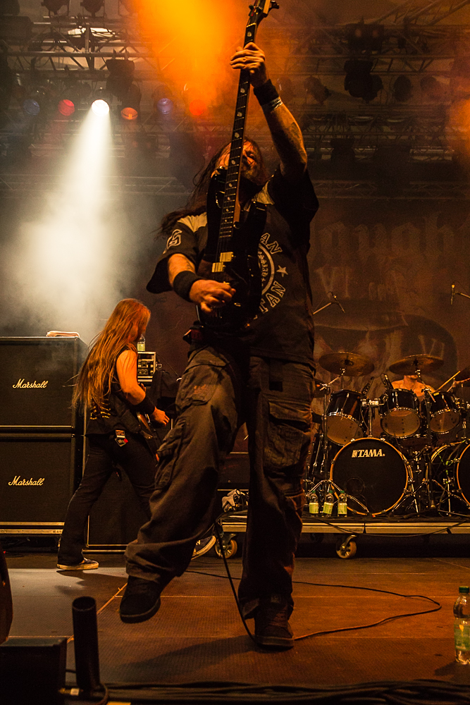 Onslaught live, 19.10.2013, Metal Invasion Festival: Straubing