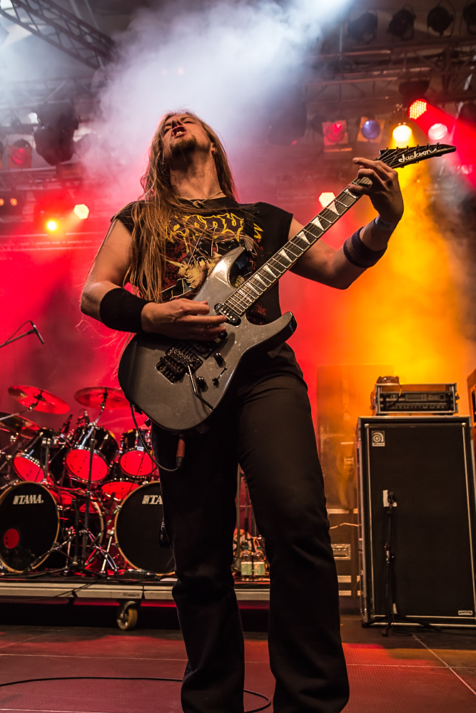 Onslaught live, 19.10.2013, Metal Invasion Festival: Straubing