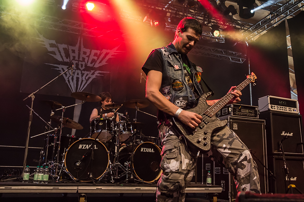Scared To Death live, 18.10.2013, Metal Invasion Festival: Straubing