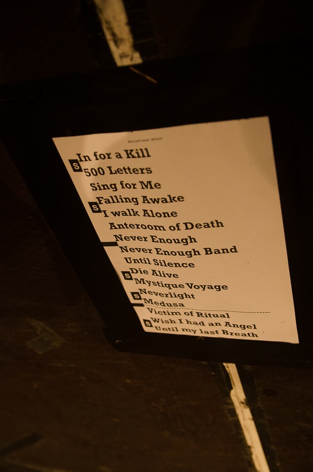 Tarja live, 26.10.2013, M√ºnchen: Backstage