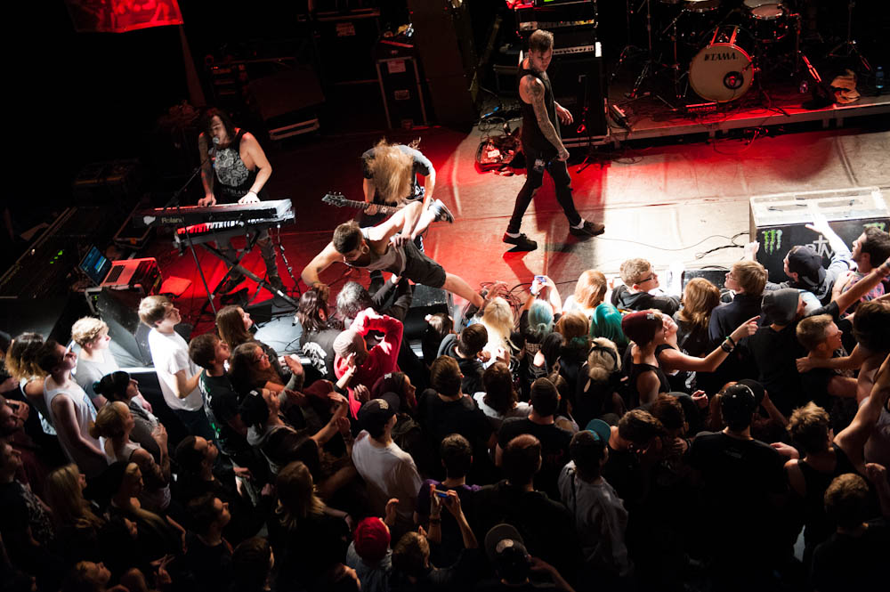 Betraying The Martyrs live, Impericon Never Say Die! Tour, 26.10.2013, Essen