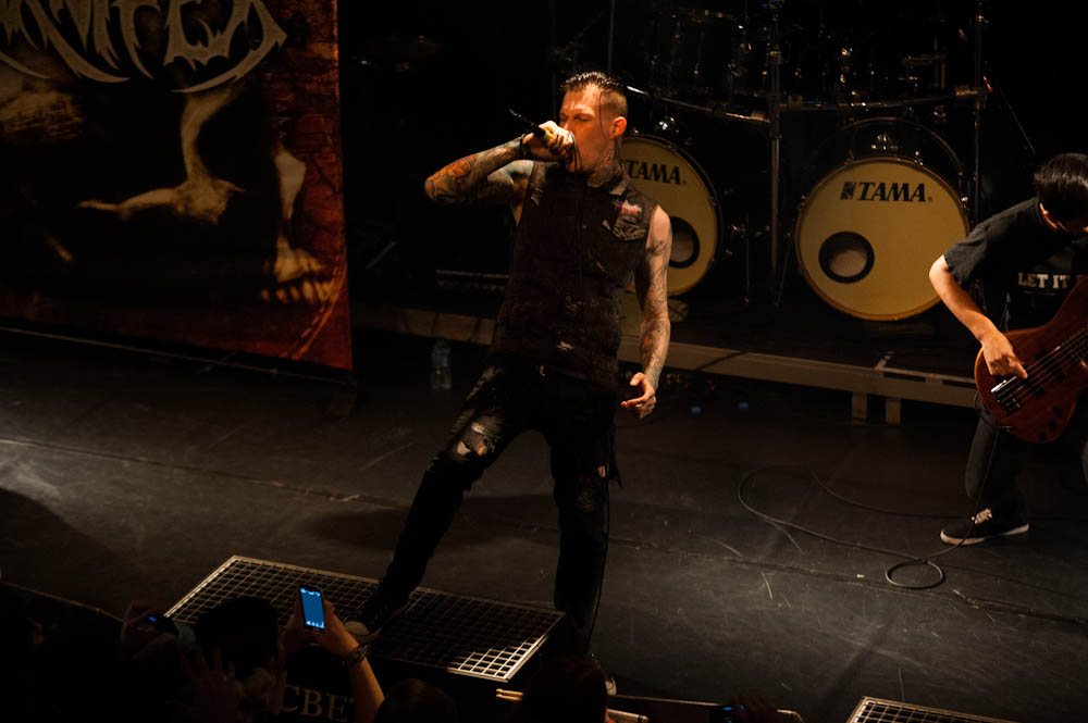 Carnifex live, Impericon Never Say Die! Tour, 26.10.2013, Essen