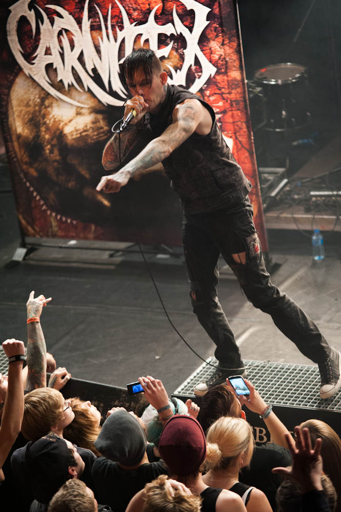 Carnifex live, Impericon Never Say Die! Tour, 26.10.2013, Essen
