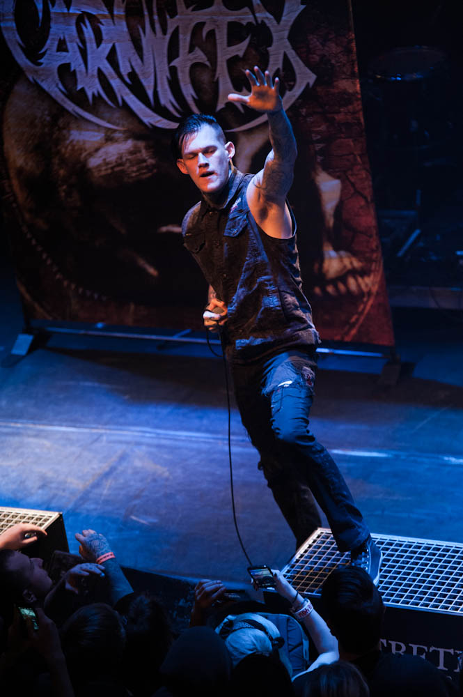 Carnifex live, Impericon Never Say Die! Tour, 26.10.2013, Essen