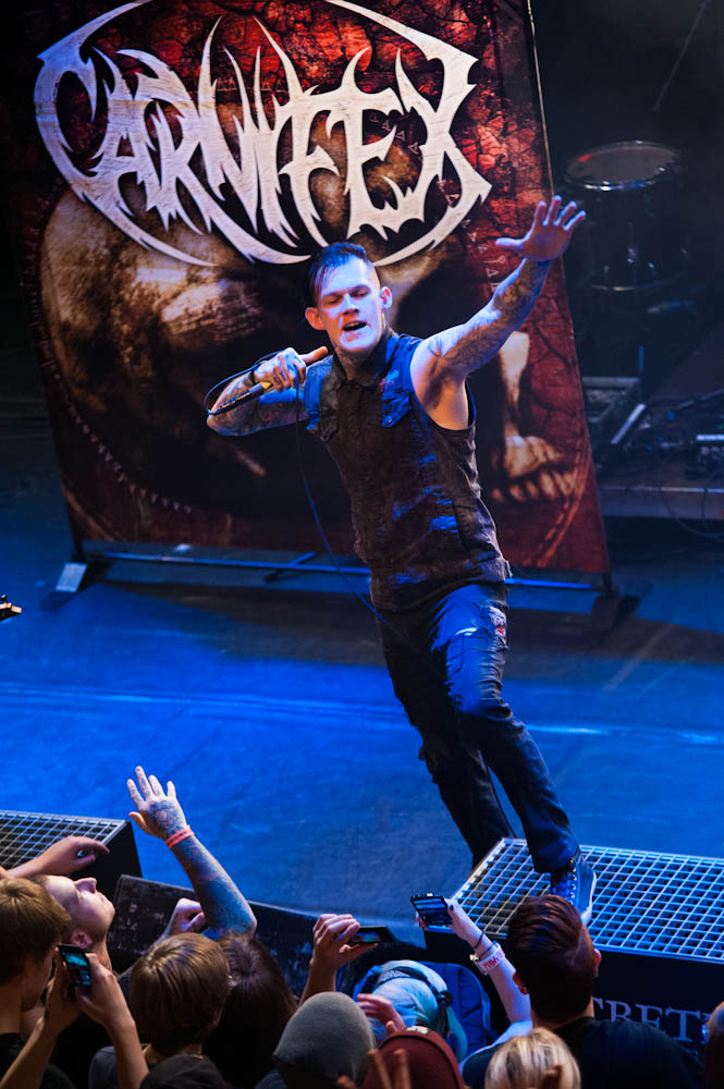 Carnifex live, Impericon Never Say Die! Tour, 26.10.2013, Essen