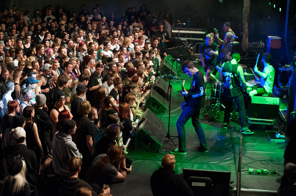 Hundreth live, Impericon Never Say Die! Tour, 26.10.2013, Essen