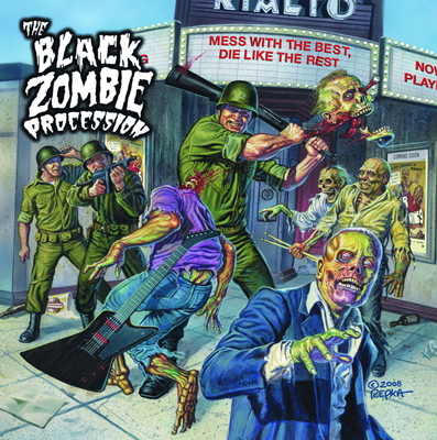 Zombies auf Metal-Covern - der Spaß der Hässlichkeit