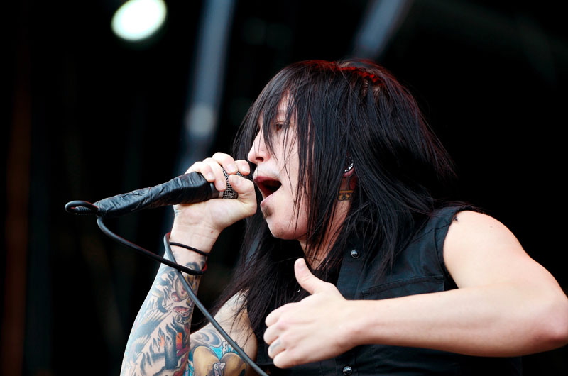 Escape The Fate, live, Rock am Ring, 2011