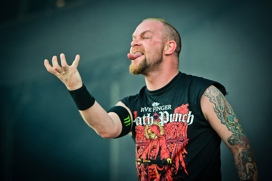 Five FInger Death Punch live, Nova Rock 2013